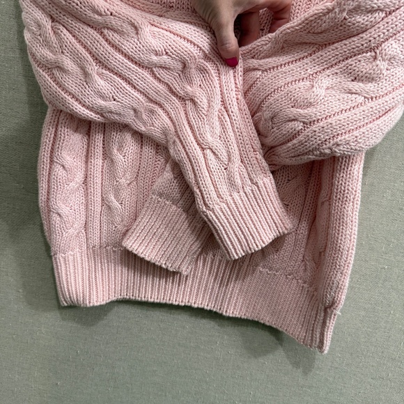 Parker Tennis Sweater Cable Knit Medium - Picture 4 of 6